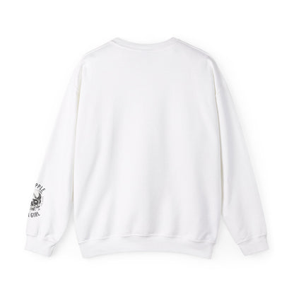 Grapple like a Girl BJJ Women's Crewneck Sweater - Introverted