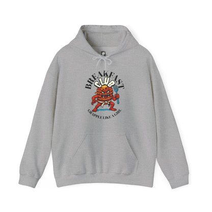 Women's BJJ Hoodie - Grapple Like a Girl Breakfast Club