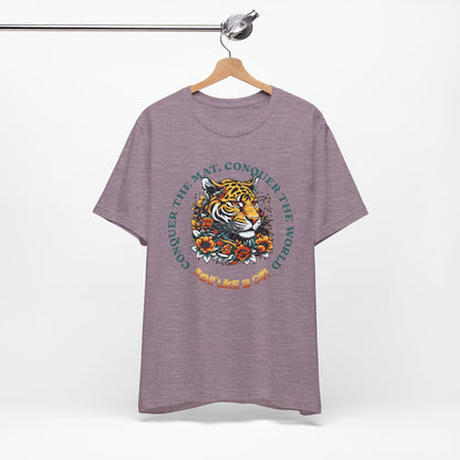 Womens BJJ Conquer to Mats Jiu Jitsu T-shirt