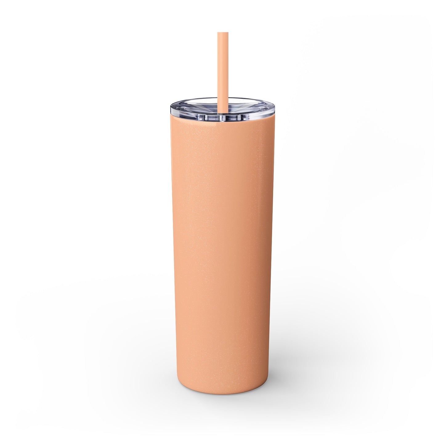 BJJ Submission Peace Sign Skinny Tumbler with Straw, 20oz