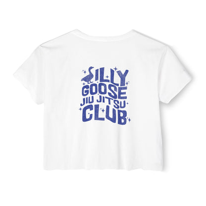 Grapple like a Girl Crop Top - Silly Goose Jiu Jitsu Club