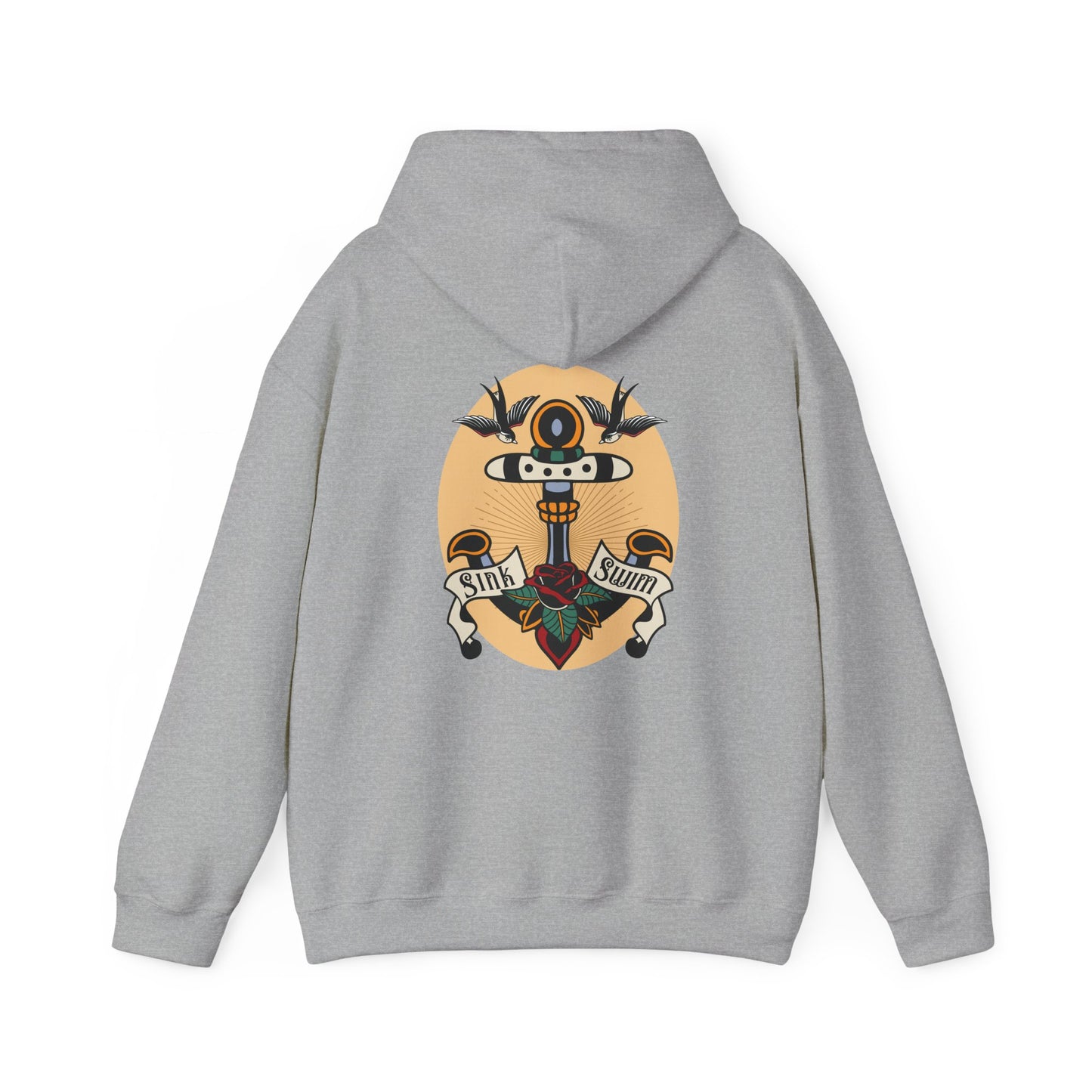 Women's Grapple like a Girl BJJ Hoodie - Sink or Swim