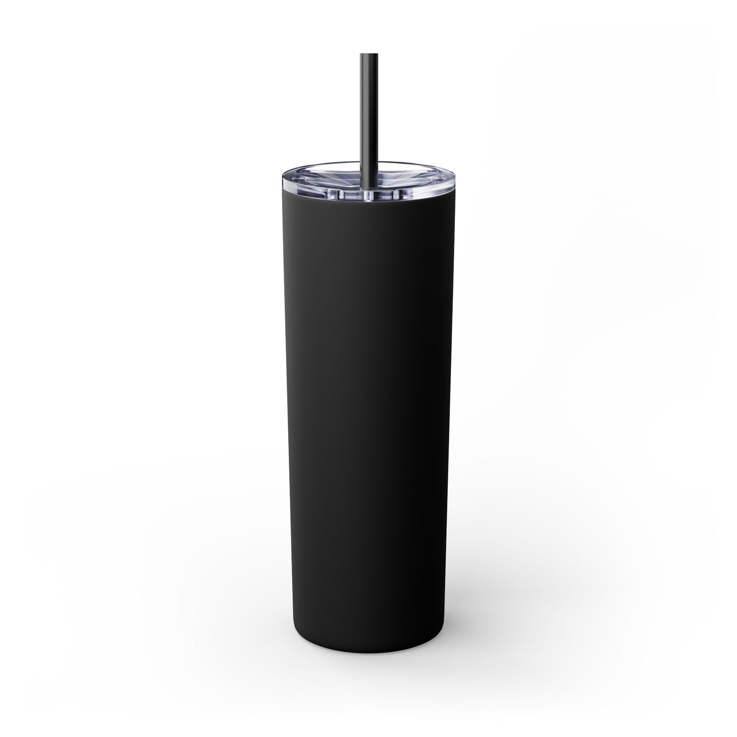 Skinny Tumbler with Straw, 20oz - Jiu Jitsu Loading