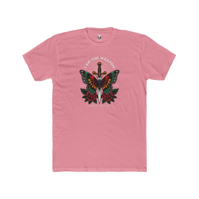Grapple like a Girl  + Cotton T-shirt - I am the weapon.