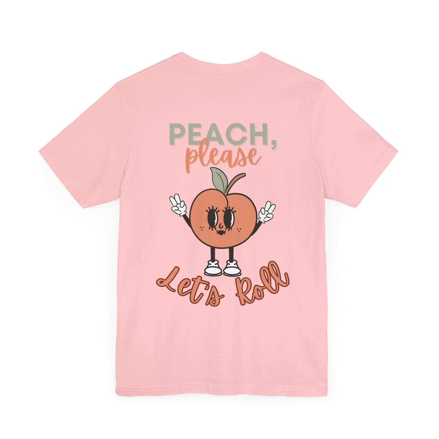 Peach, Please Let's Roll Women's BJJ Jiu Jitsu T-Shirt