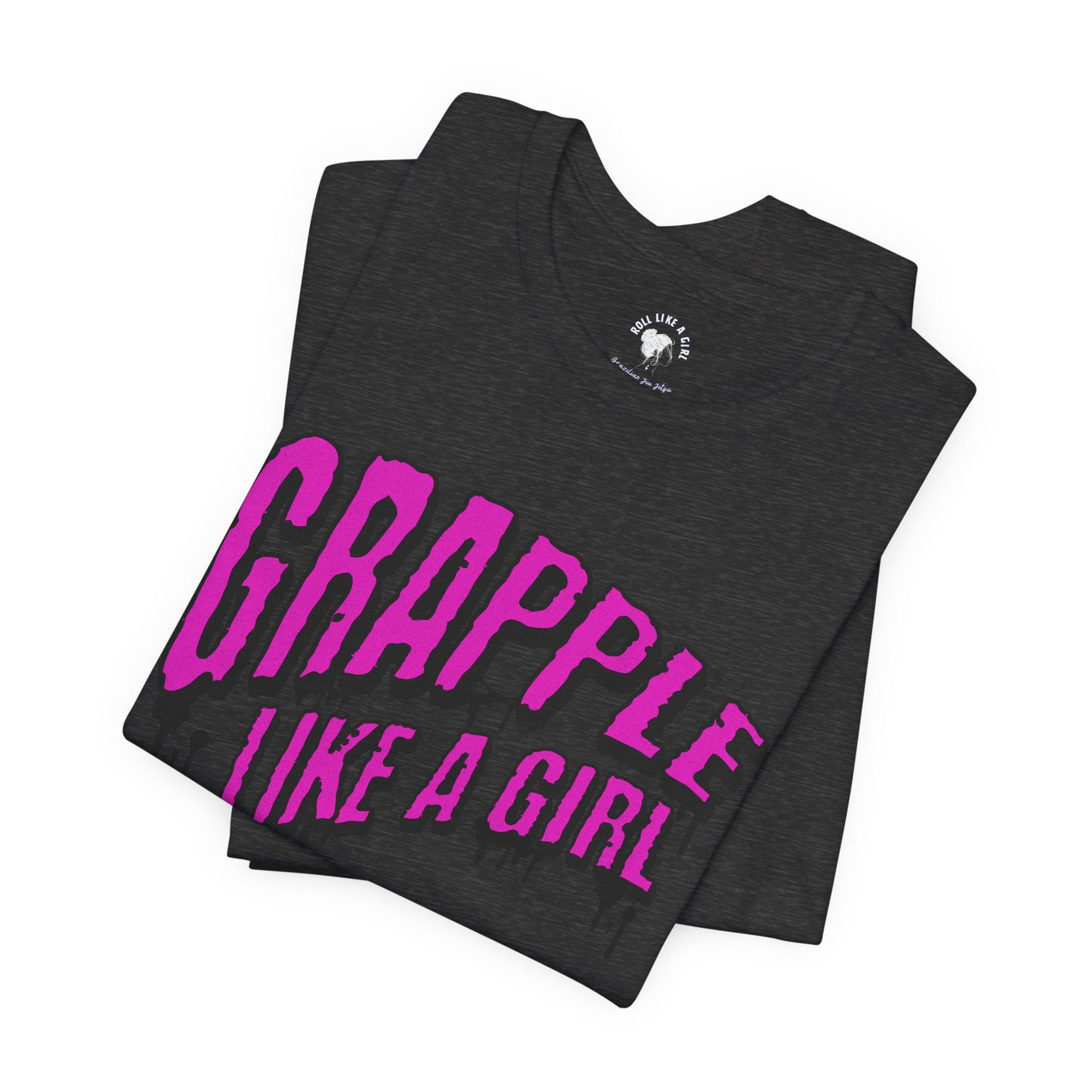 Women's Grapple like a Girl Slime Jiu Jitsu T-shirt