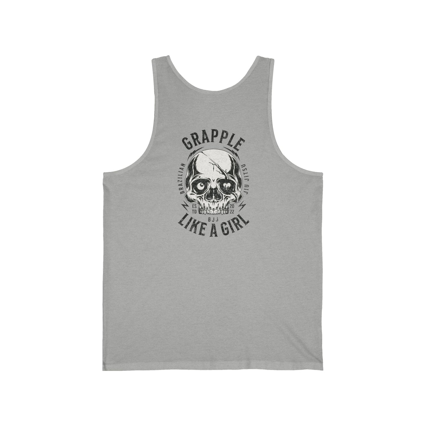 Grapple like a Girl Unisex Fit Jersey Tank - Just Stand Up.