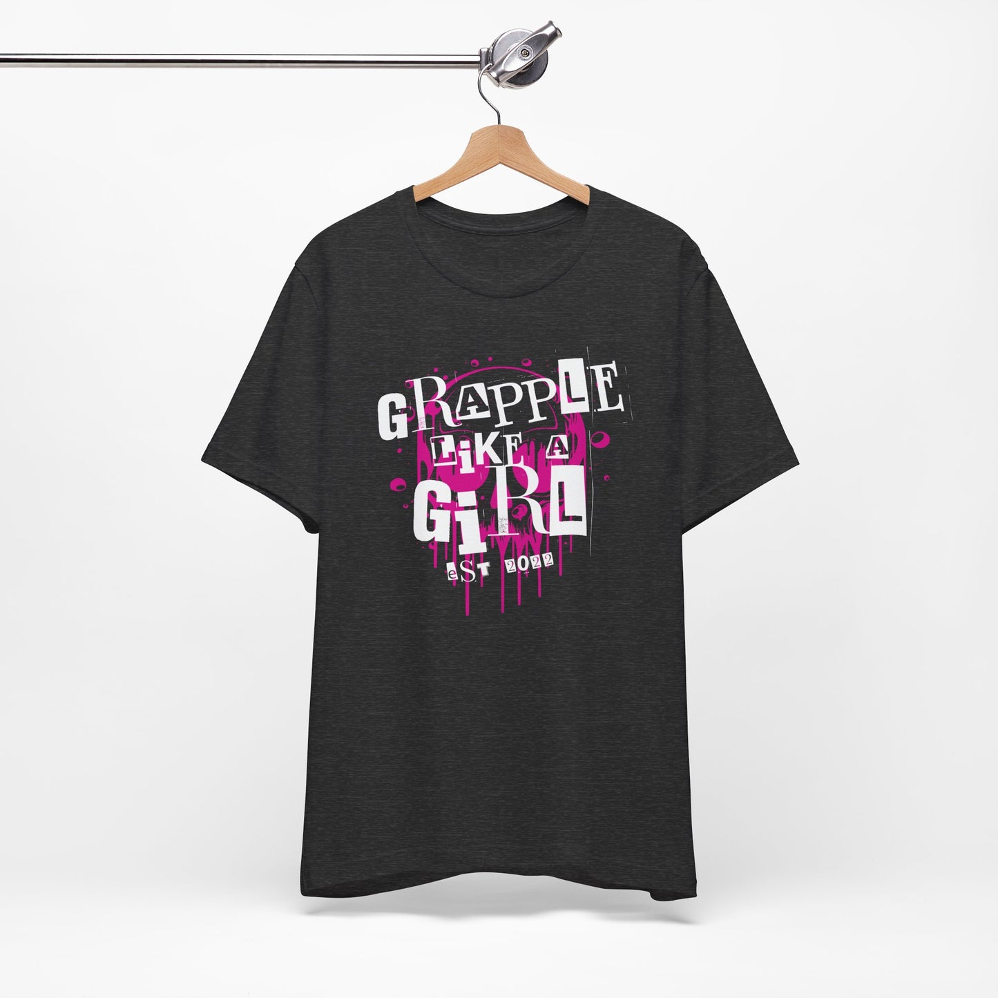 Women's Jiu Jitsu Grapple like a Girl BJJ T-shirt