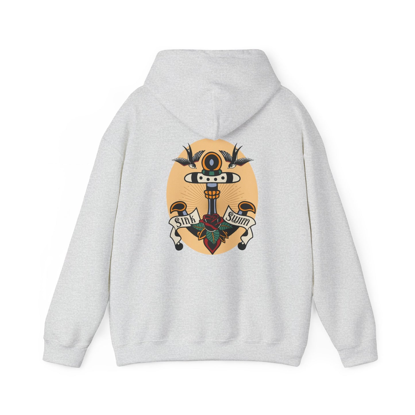 Women's Grapple like a Girl BJJ Hoodie - Sink or Swim