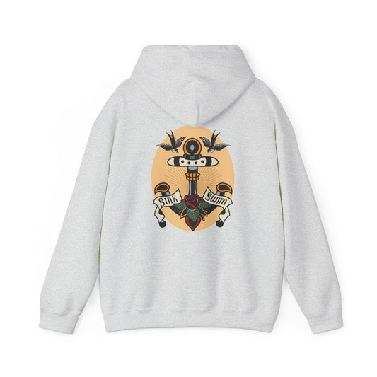 Women's Grapple like a Girl BJJ Hoodie - Sink or Swim
