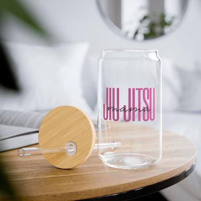 Women's BJJ Jiu Jitsu Mama Glass Cup