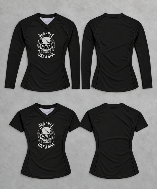 Women's GLG Skull Logo Rashguard - Preorder