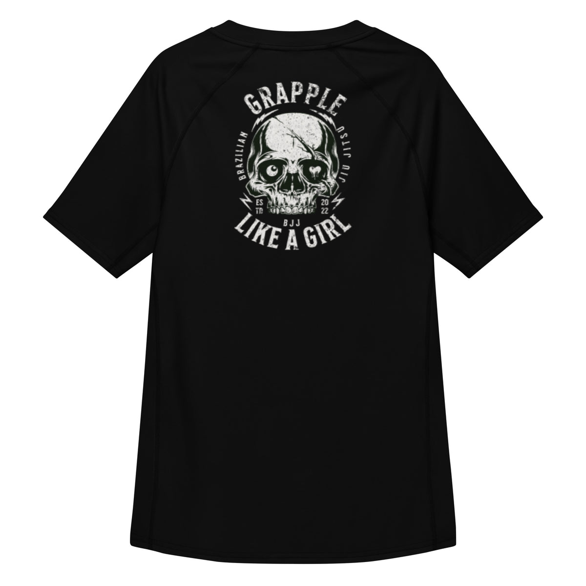 Grapple like a Girl Short Sleeve Rashguard - You had me at wristlock ...