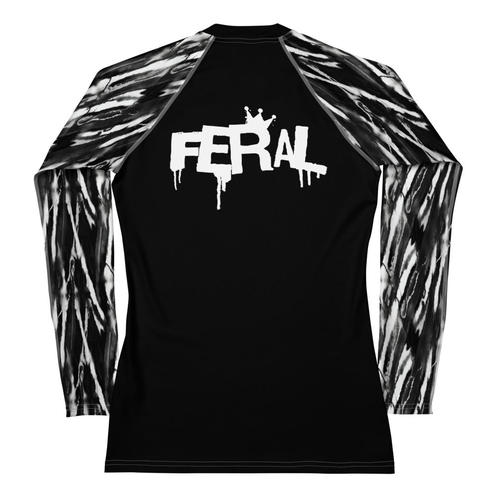 Women's Feral Grapple like a Girl Rash Guard