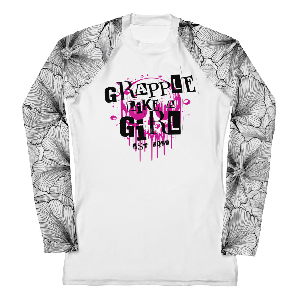 Women's Grapple like a Girl Rash Guard