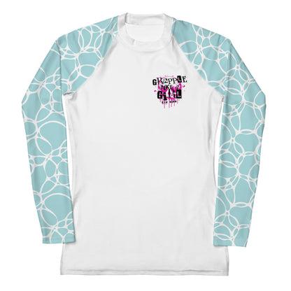 Women's Rash Guard When in Doubt Shrimp Out