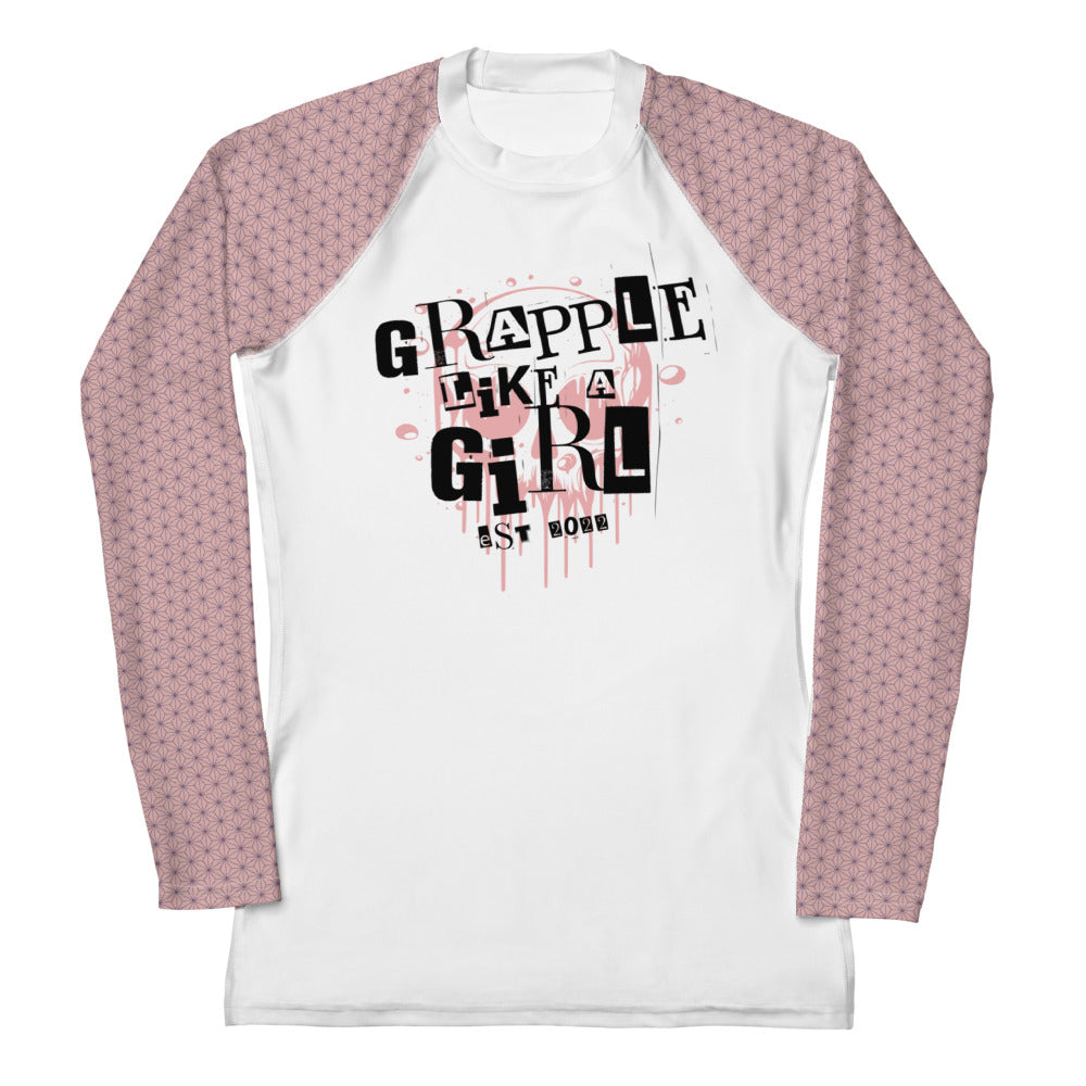 Grapple like a Girl Women's BJJ No Gi Rashguard