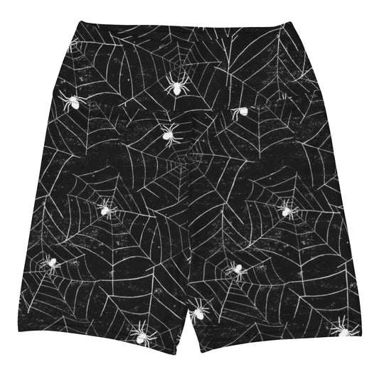 Grapple like a Girl Feral Jiu Jitsu No Gi Shorts - Spiderwebs