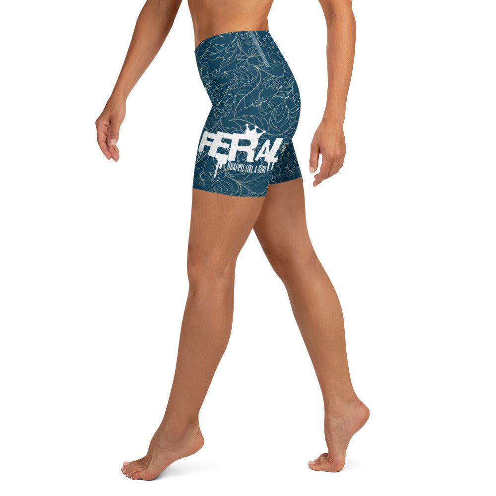 Grapple like a Girl Feral Jiu Jitsu No Gi Shorts