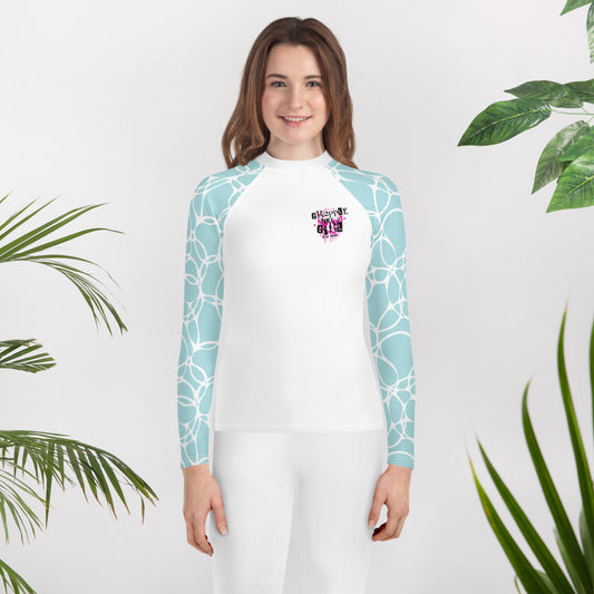 Youth When in Doubt Shrimp Out BJJ Rashguard