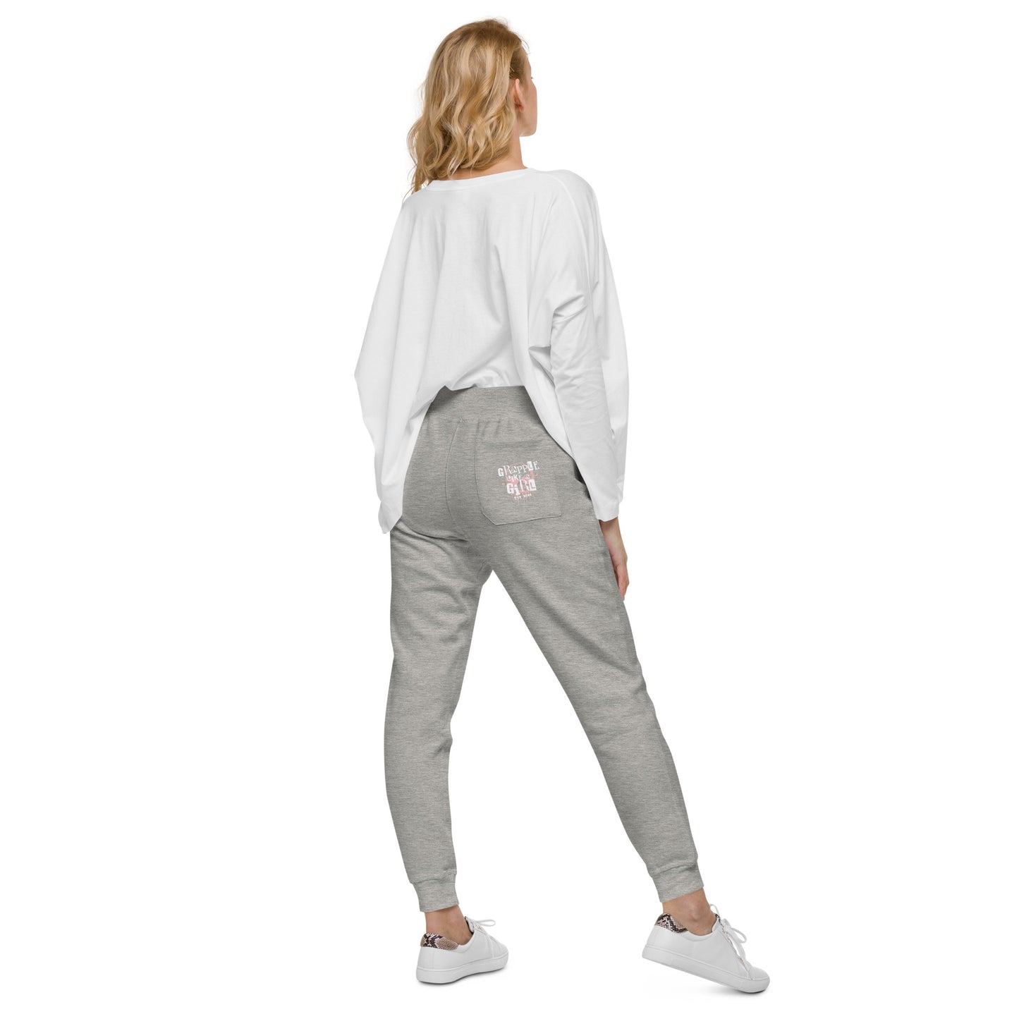 Grapple Like a Girl Back Pocket Unisex Joggers