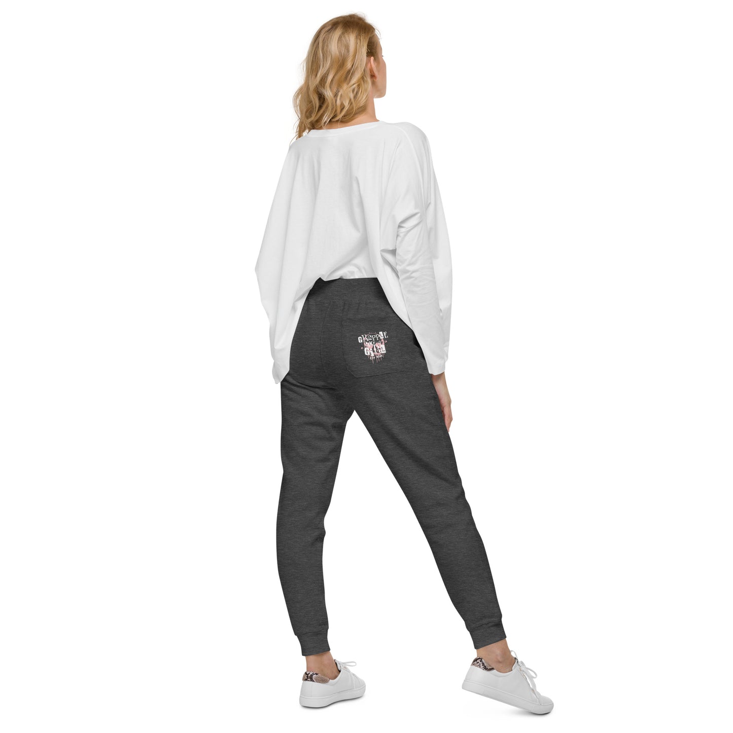 Grapple Like a Girl Back Pocket Unisex Joggers